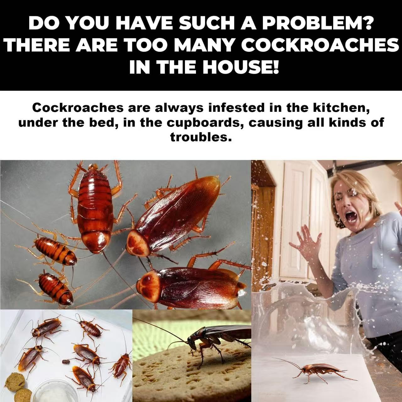 Pesthor cockroach bait gel 30g for effective roach elimination in homes
