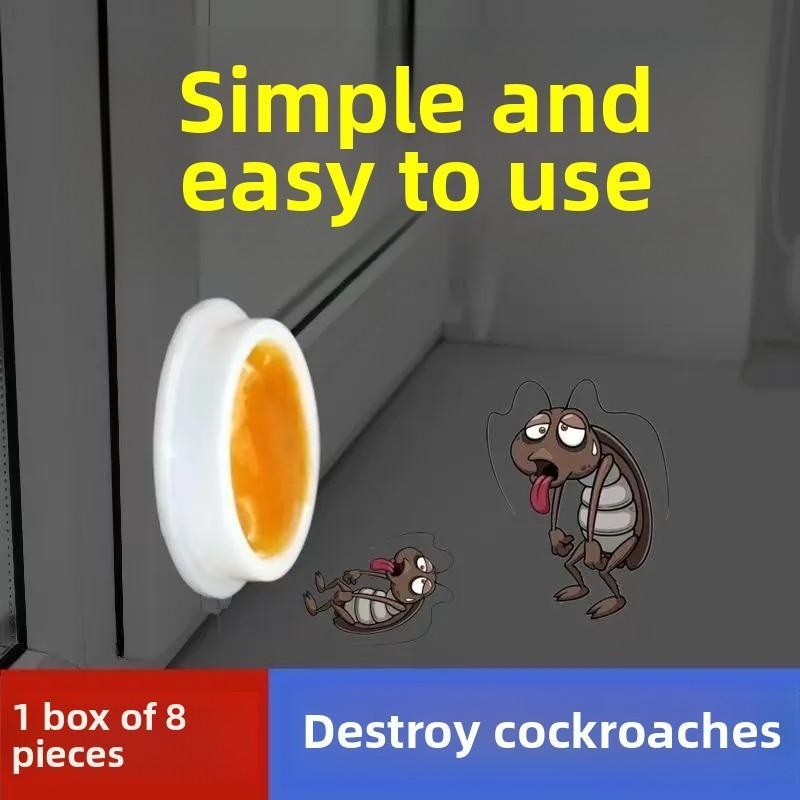 Pesthor Cockroach Stick Bait Station in a round form, easy to use for effective roach control