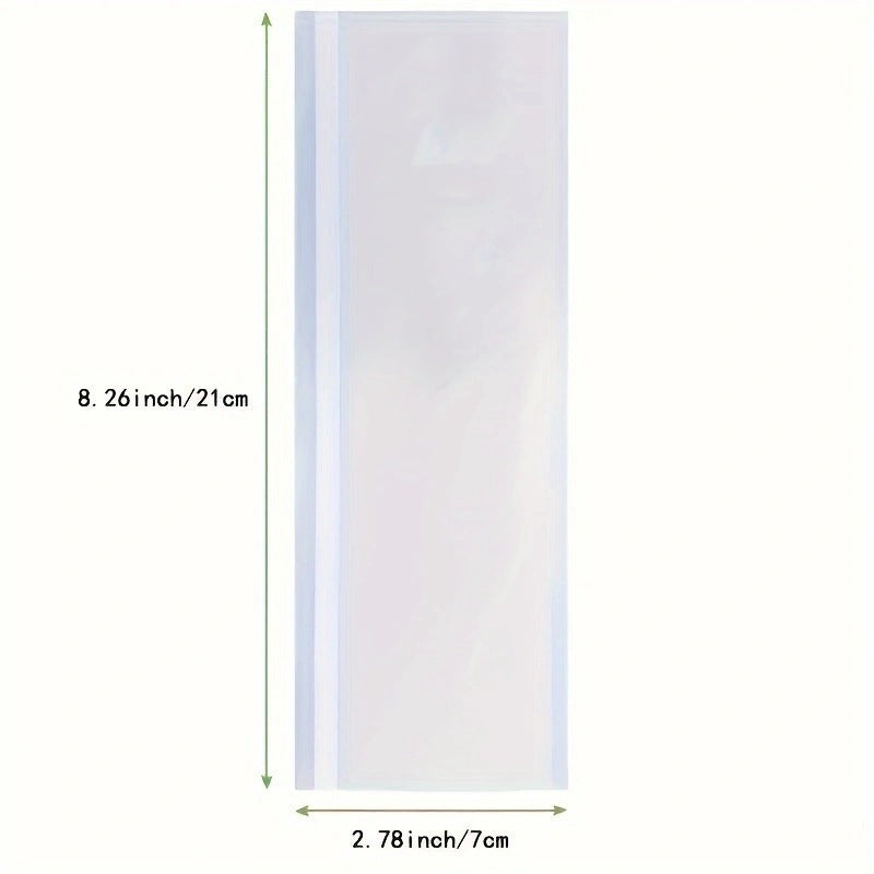 Pesthor fly and fruit fly trap with clear design, measuring 8.26 inches by 2.78 inches, ideal for indoor use