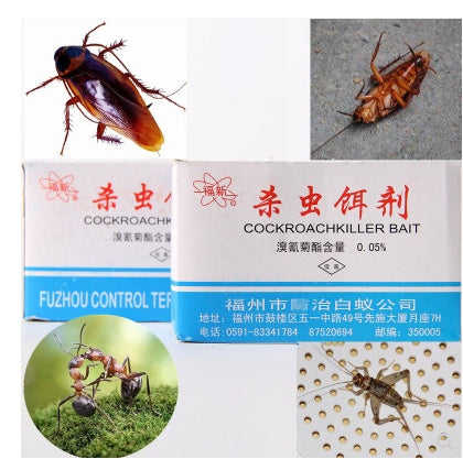 Pesthor Cockroach Powder Bait in 0.05% formula for effective roach elimination