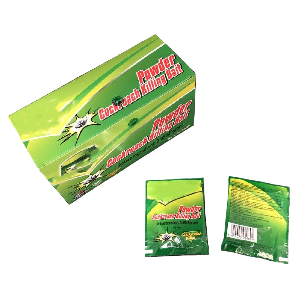 Pesthor Cockroach Killing Bait Powder in a 100g package designed for effective pest control