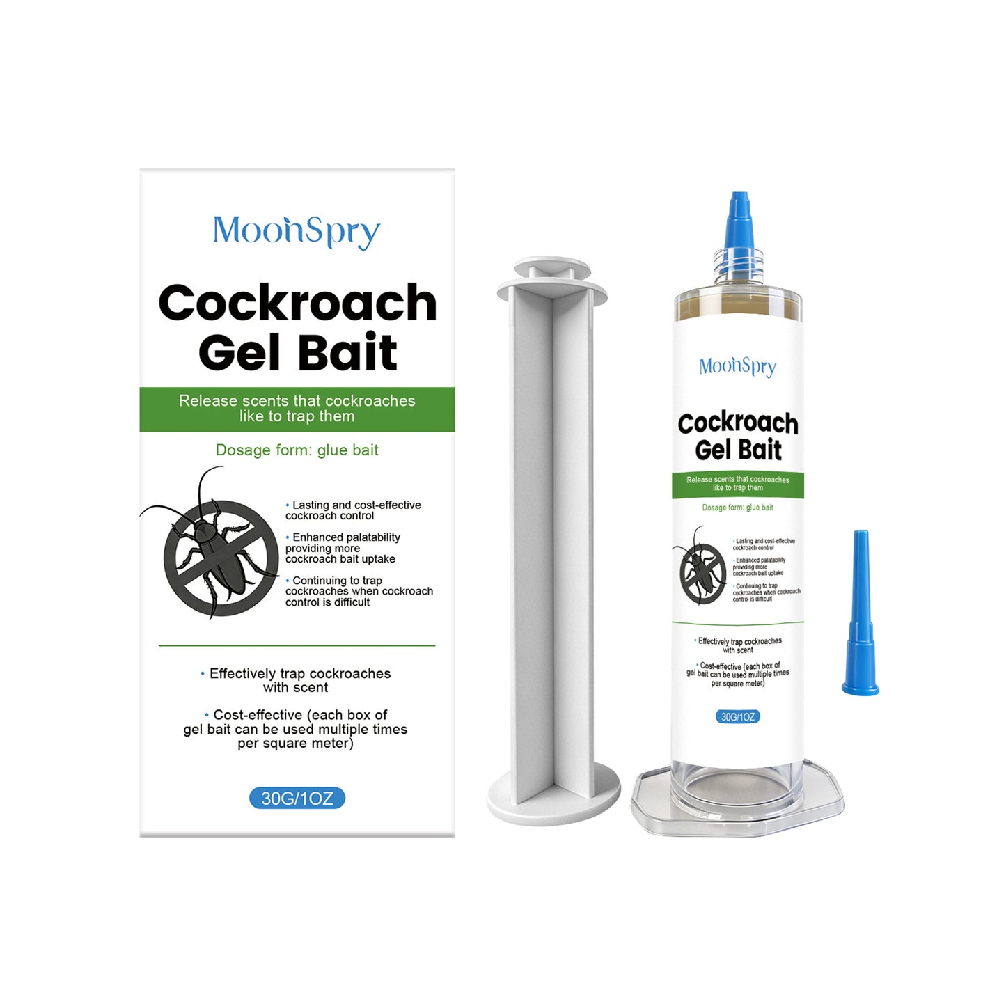 Pesthor Cockroach Gel Bait Syringe 30g for effective cockroach control and elimination