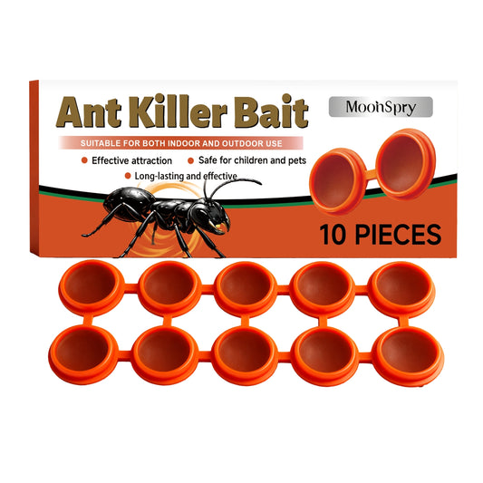 Pesthor Ant Killer Bait with 10 pieces, effective for indoor and outdoor ant control