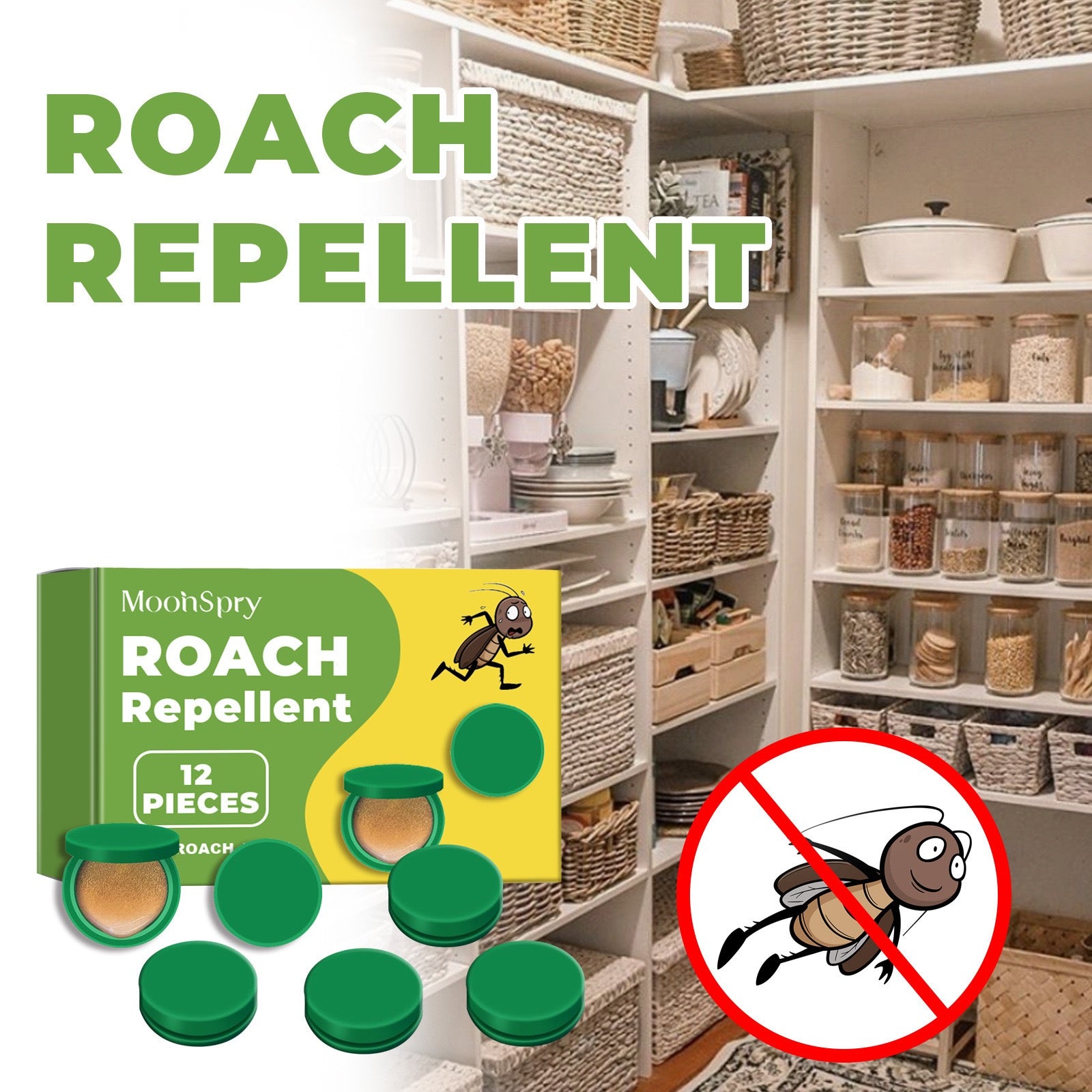 Pesthor cockroach bait gel in packaging with 12 pieces for effective pest control