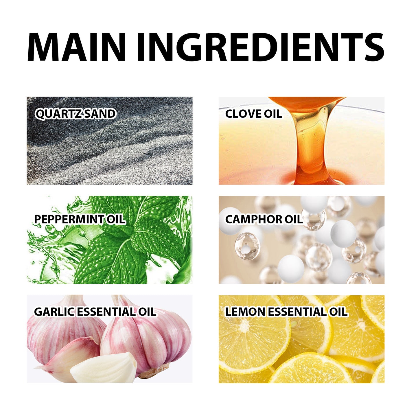 MoonSpry Mouse Repellent Pills featuring quartz sand, clove oil, peppermint oil, and garlic essential oil