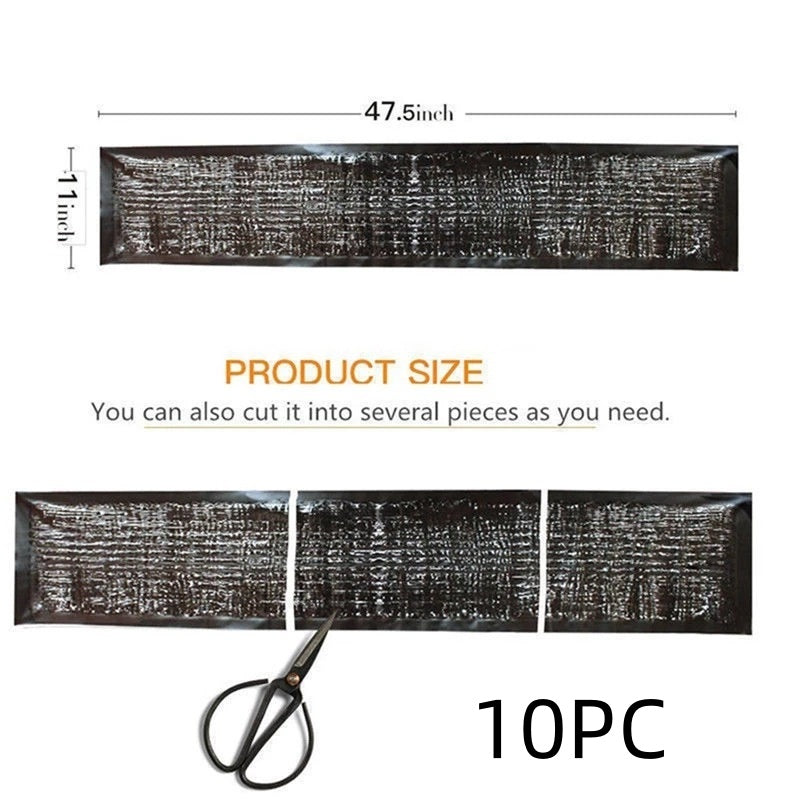 Pesthor mouse catcher trap 47.5 inches long, 10 pieces, designed for effective pest control, sticky mouse, sticky mouse board