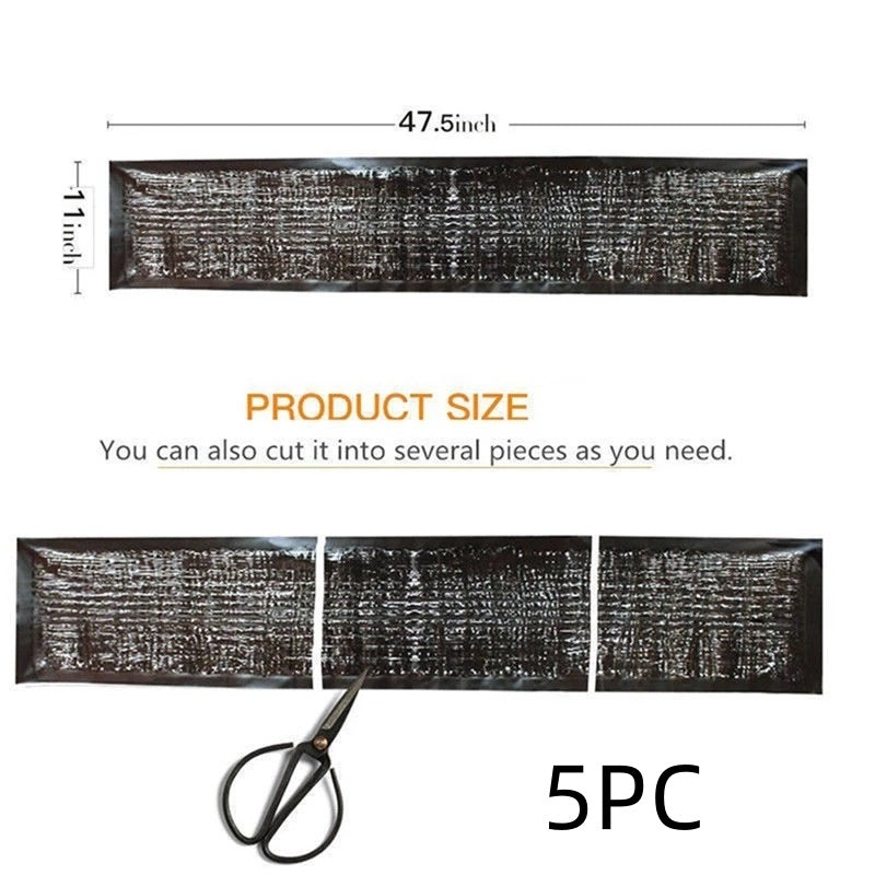 Pesthor mouse catcher trap adhesive sheets, 47.5 inch long, effective for capturing mice, sticky mouse, sticky mouse board