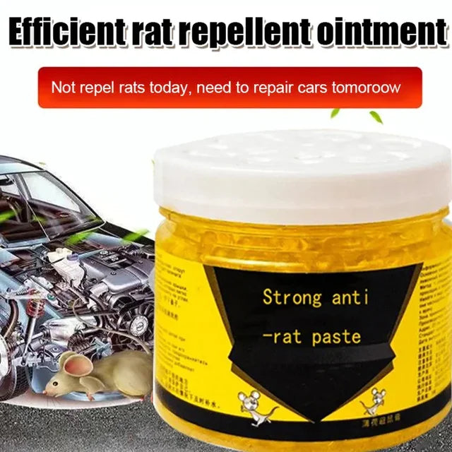 Pesthor Mouse Repellent Cream in a 250g jar designed to prevent rodent infestation in cars and homes