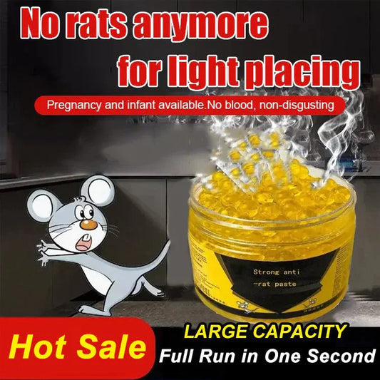 Pesthor Mouse Repellent Cream in a large jar, effective for controlling rodents safely and easily