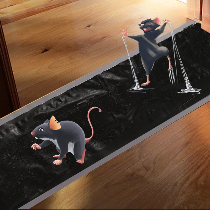Pesthor Pest Glue Trap in black, ideal for catching mice. Pack of two for effective pest control.