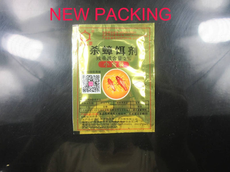 Pesthor powder cockroach killing bait in new packaging, designed for effective pest control.
