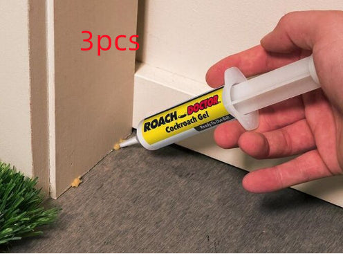 Pesthor Roach Doctor Cockroach Killing Paste in a syringe applicator for effective pest control